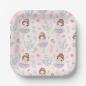 マイエレガントスウィートバレリーナ ペーパープレート (正面)