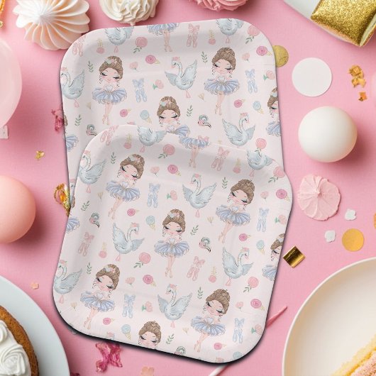 マイエレガントスウィートバレリーナ ペーパープレート