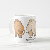 マイエレファントブレックファーストマグ コーヒーマグカップ (正面左)