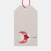 マイエンジェルマイハート – エンジェルウィングスハート ギフトタグ (裏面)