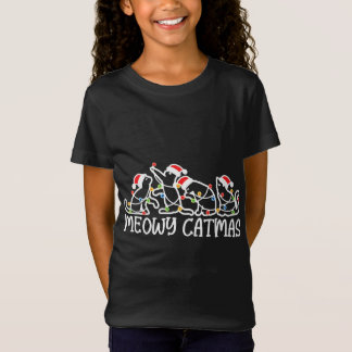 マイオウィカタマス、猫好きクリスマス Tシャツ