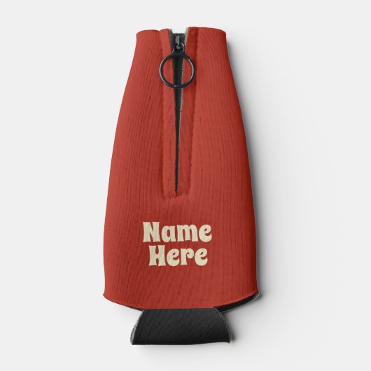 マイオウィクリスマスおもしろい猫好き ボトルクーラー (裏面)