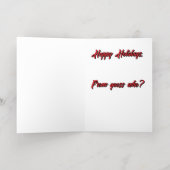 マイオウィクリスマスアイ 箔シーズンカード (内側レイダウン)