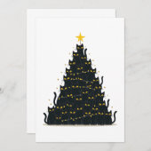 マイオウィクリスマスカメリートマス 招待状 (正面/裏面)