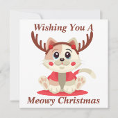 マイオウィクリスマスカード サンキューカード (正面)