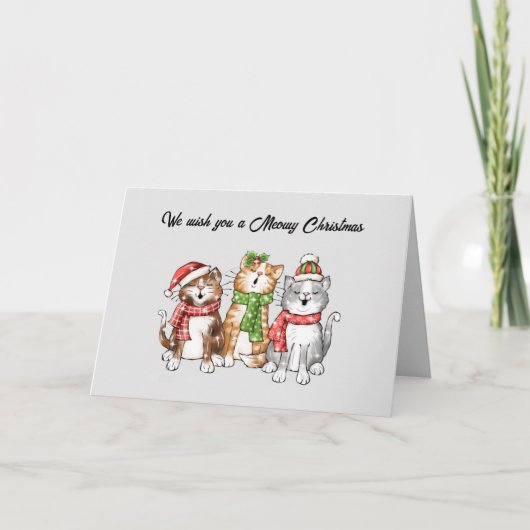 マイオウィクリスマスカード サンキューカード (正面)