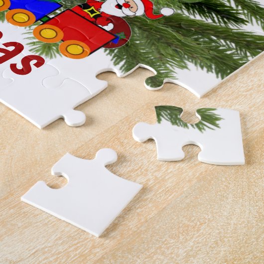 マイオウィクリスマスキャッツとホリデーツリー ジグソーパズル (側面)