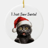 マイオウィクリスマスキャットオーナメント セラミックオーナメント (裏面)