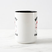 マイオウィクリスマスコーヒーマグ ツートーンマグカップ (中央)
