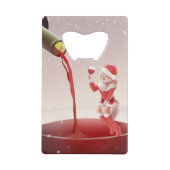 マイオウィクリスマストースト クレジットカード栓抜き (正面)