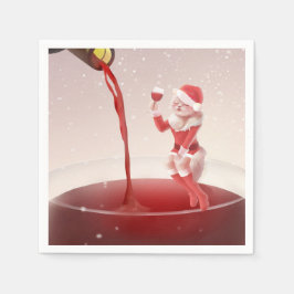 マイオウィクリスマストースト スタンダードカクテルナプキン