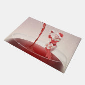 マイオウィクリスマストースト ドアマット (アングル)