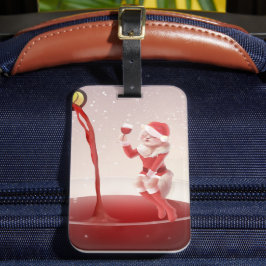 マイオウィクリスマストースト ラゲッジタグ