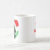 マイオウィクリスマス子猫マグ コーヒーマグカップ (中央)