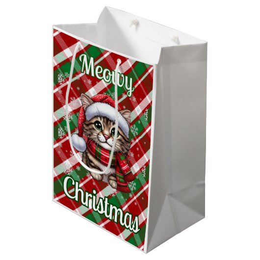 マイオウィクリスマス抱き枕 ミディアムペーパーバッグ (正面アングル)