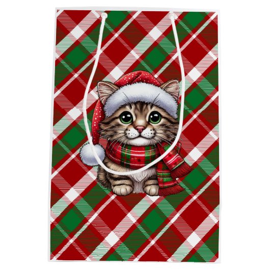 マイオウィクリスマス抱き枕 ミディアムペーパーバッグ (裏面)