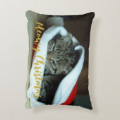 マイオウィクリスマス猫 アクセントクッション (裏面(縦))