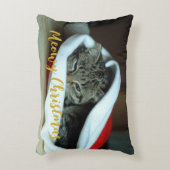 マイオウィクリスマス猫 アクセントクッション (正面(垂直))