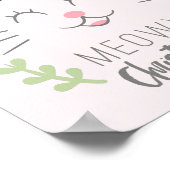 マイオウィクリスマス |かわいい猫、〔雄ジカの〕枝角 ポスター (角)