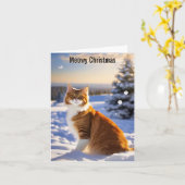 マイオウィクリスマス カード (黄色い花)