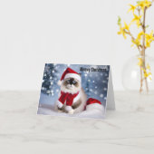 マイオウィクリスマス カード (黄色い花)