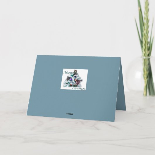 マイオウィクリスマス カード (裏面)