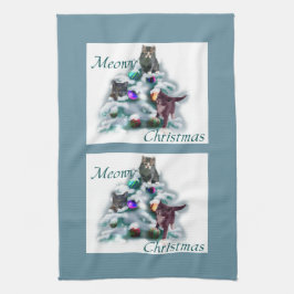 マイオウィクリスマス キッチンタオル