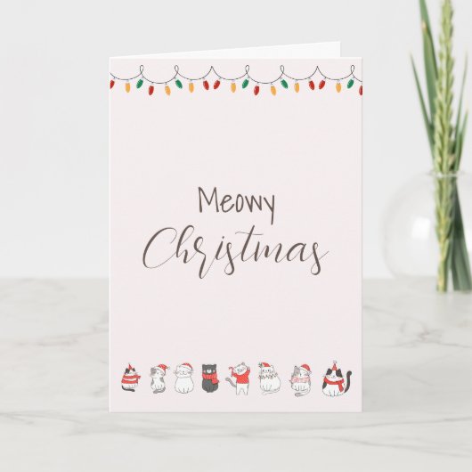 マイオウィクリスマス シーズンカード (正面)