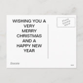 マイオウィクリスマス シーズンポストカード (裏面)