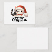 マイオウィクリスマス ノートカード (正面/裏面)