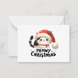 マイオウィクリスマス ノートカード