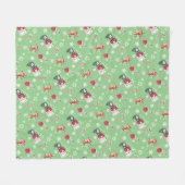 マイオウィクリスマス フリースブランケット (正面(横))