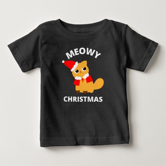 マイオウィクリスマス ベビーTシャツ (正面)
