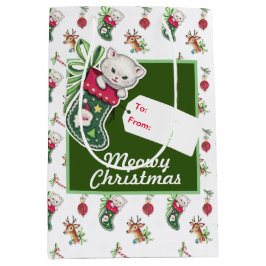 マイオウィクリスマス ミディアムペーパーバッグ