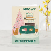 マイオウィクリスマス&ヤッピー年賀状 カード (黄色い花)