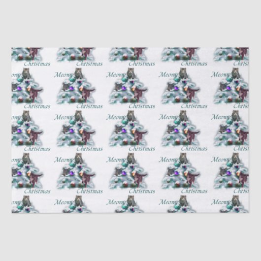 マイオウィクリスマス 薄葉紙 (正面)