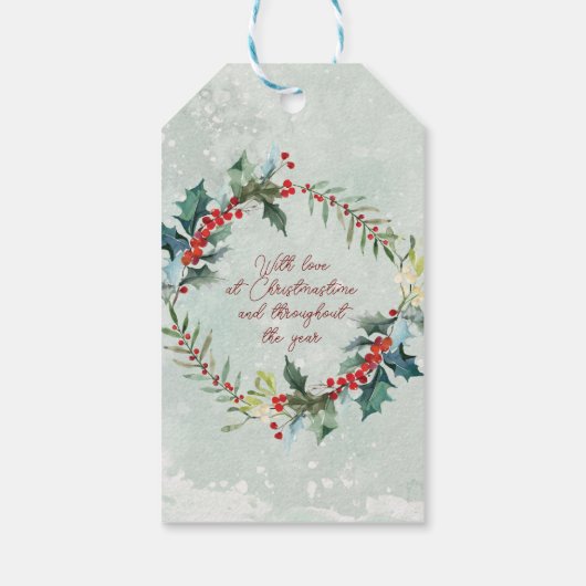 マイオウィリトルクリスマスタイムホリデーギフトラベル ギフトタグ (裏面)