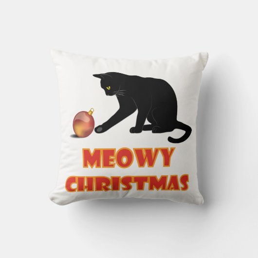 マイオウィーおもしろいクリスマス クッション (正面)