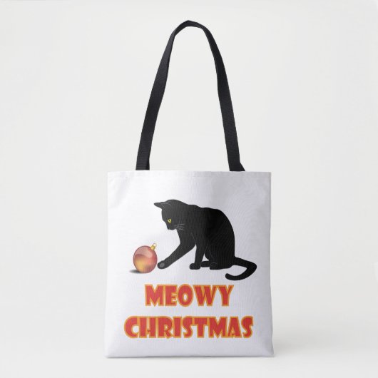 マイオウィーおもしろいクリスマス トートバッグ (正面)