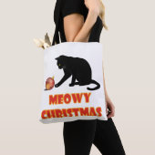 マイオウィーおもしろいクリスマス トートバッグ (クローズアップ)
