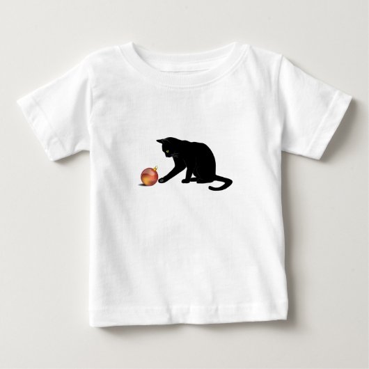 マイオウィーおもしろいクリスマス ベビーTシャツ (正面)
