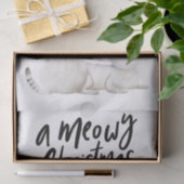 マイオウィークリスマスキュートキティキャットタイポグラフィ 薄葉紙 (ギフト)