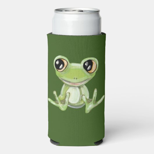 マイオスターグリーンフロッグフレンドセルツァークーラーボックス スリム缶クーラー (Seltzer裏面)