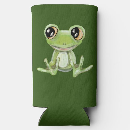 マイオスターグリーンフロッグフレンドセルツァークーラーボックス スリム缶クーラー (裏面)