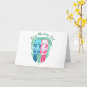 マイオッターハーフ カード (黄色い花)