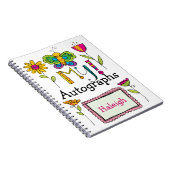 マイオートグラフブック – SRF ノートブック (右側)