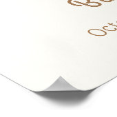 マイオードリトルアクリングガーデンベビーシャワーへようこそ ポスター (角)