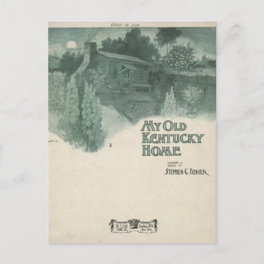 マイオールドケンタッキーホーム ポストカード (正面)