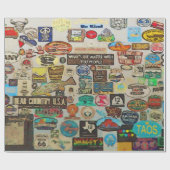 マイカッコいいデカール – トラベルシール ラッピングペーパー (フラット)