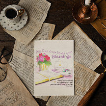 マイカップのオーバーフロー感動的はがき